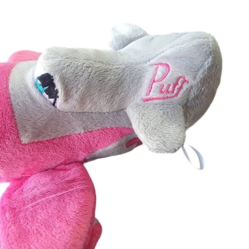 Disney Pixar Anco Plush Puff Airplane 7 Pink Helicopter 10" - Picture 4 of 6